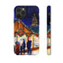Shopping at the Christmas Market - Impact Resistant Phone Case iPhone 11 Pro Matte